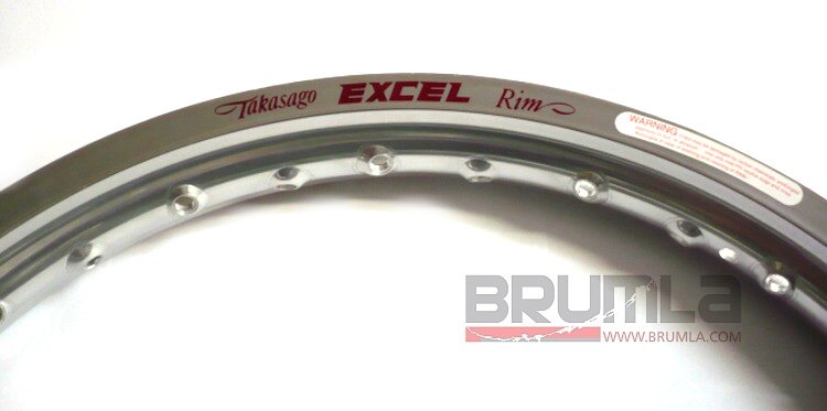 EXCEL ráfek přední 1,60x21-36H stříbrný KTM 400SX-Racing 98-02