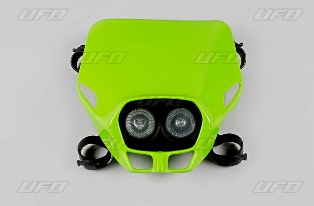 Maska se světlem FIREFLY TWINS KTM 520EXC zelená