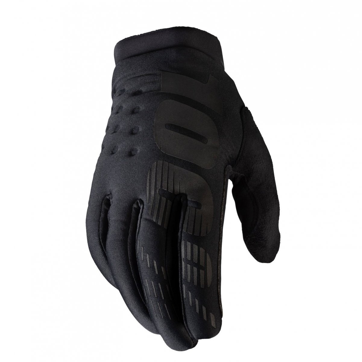 rukavice BRISKER, 100% dámské (černá/šedá) S